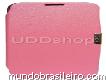 Capa Inclinável Rosa c/ Preto Samsung Galaxy S4 i9500 ou i9505 + Brindes