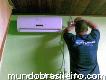 Instalação de ar condicionado e higienização